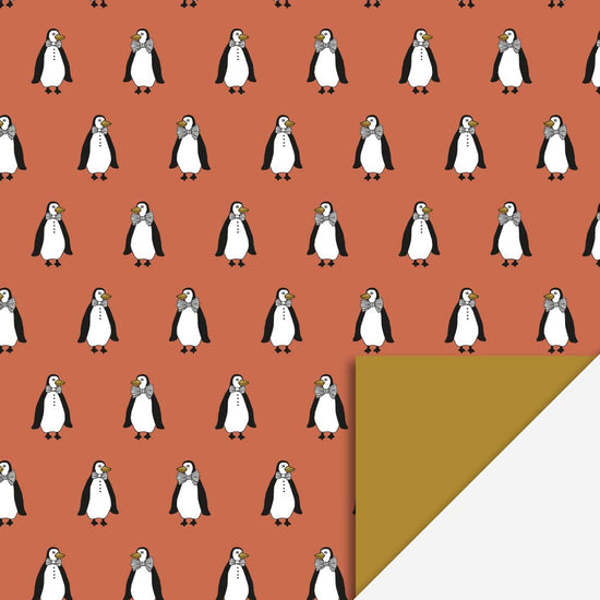 Motif pingouin des pochettes en papier house of products