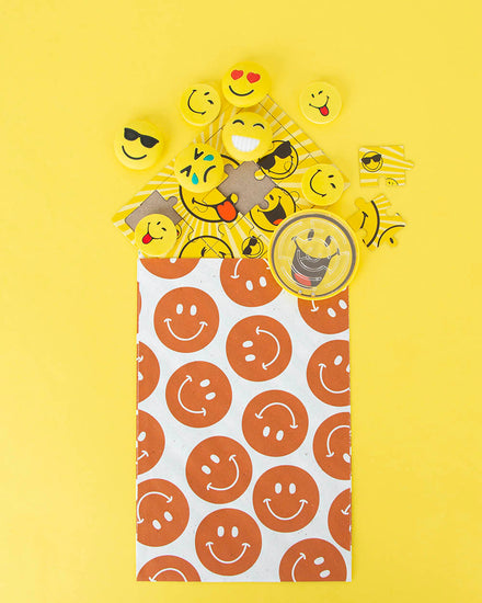 1 puzzle smiley : petit cadeau anniversaire pour pochette surprise