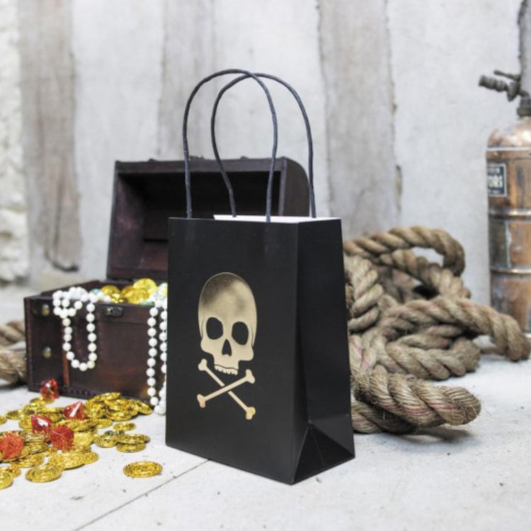 Pirate gift bags for pirate birthday surprise bag