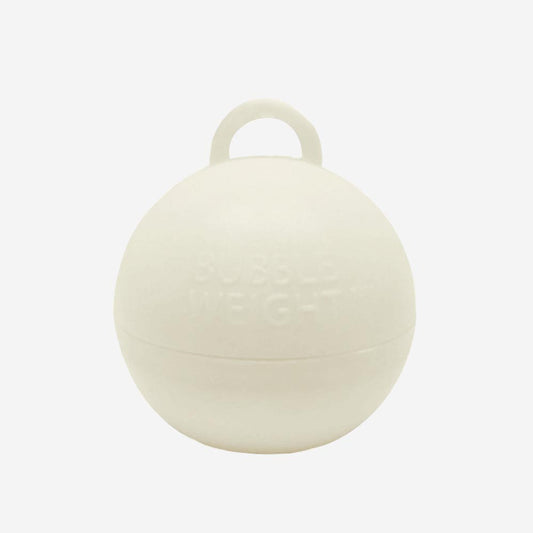 1 Peso para globo de marfil: accesorio para globos de helio