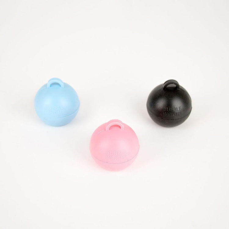 Poids de ballons pastel pour attacher vos grappes de ballons helium.