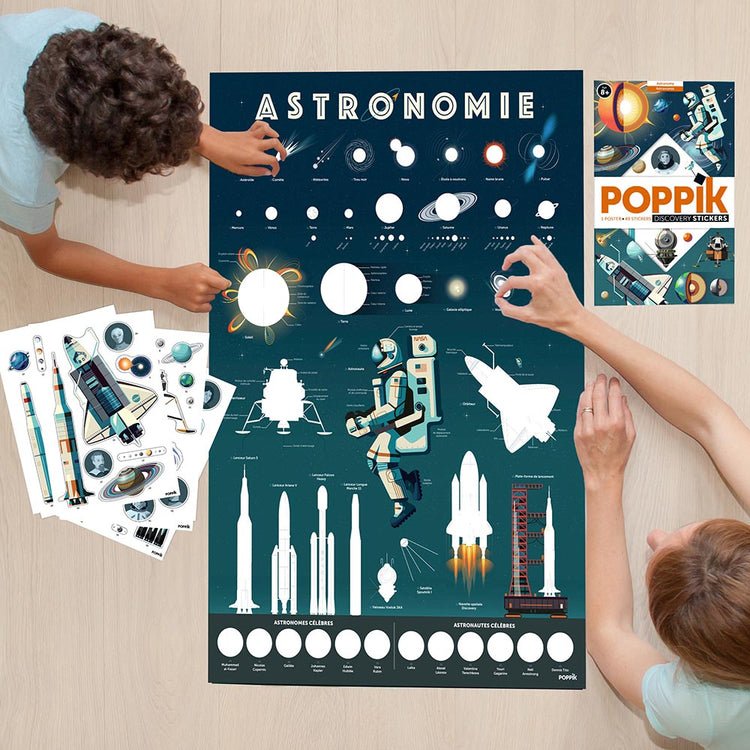 Poster pédagogique astronomie OMY - Idée cadeau anniversaire