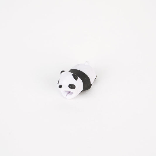 Panda cable protector: pinata idea or child's birthday gift