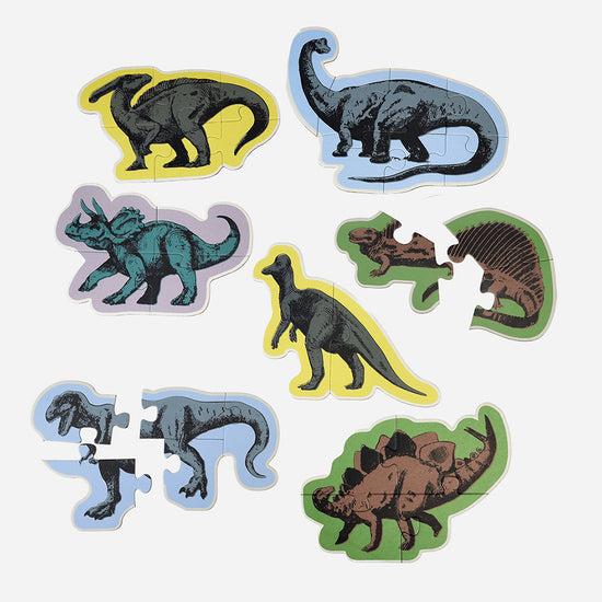 7 puzzle dinosaures à offrir pour un anniversaire dino ou pour Noel