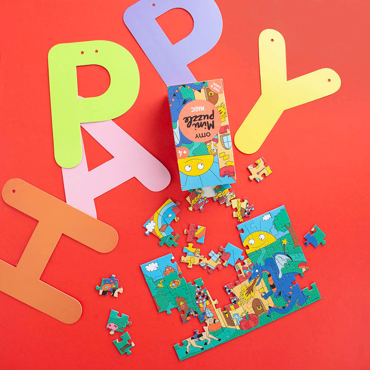 Mini puzzle fantastique OMY à offrir en cadeau anniversaire enfant