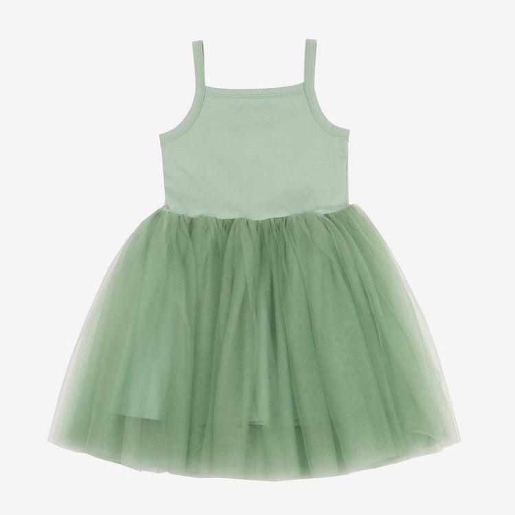 Déguisement anniversaire fille : robe en tulle verte pour déguisement fée clochette ou princesse