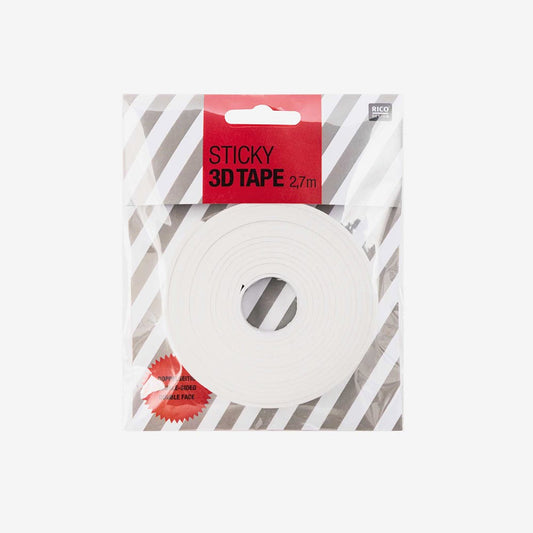 Double-sided tape for crafts and balloon arches
