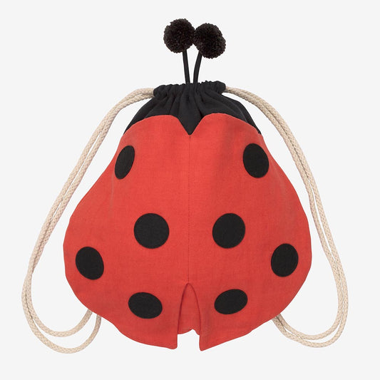 Ladybug backpack: gift idea for a ladybug birthday