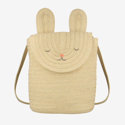 Easter child birthday gift idea: rabbit-shaped backpack