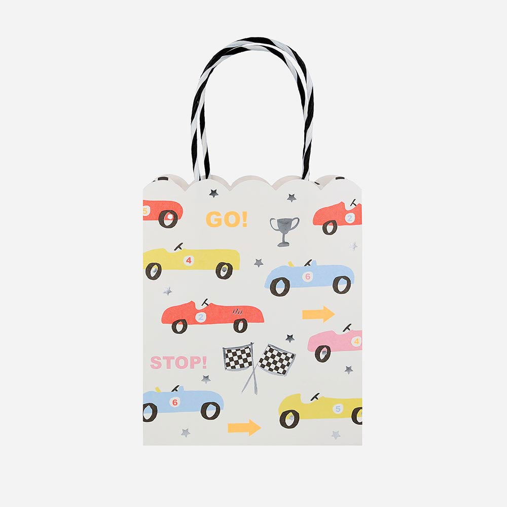 8 Meri Meri vintage car gift bags for guest gifts