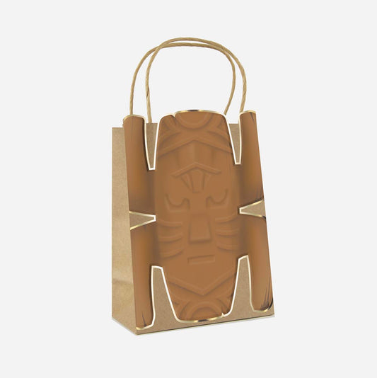 Koh Lanta birthday: totem gift bags for guest gifts