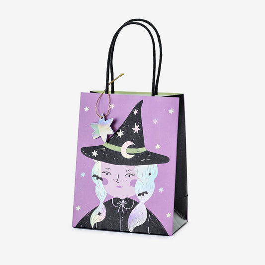1 bolsa de regalo de bruja para Halloween o cumpleaños de harry potter