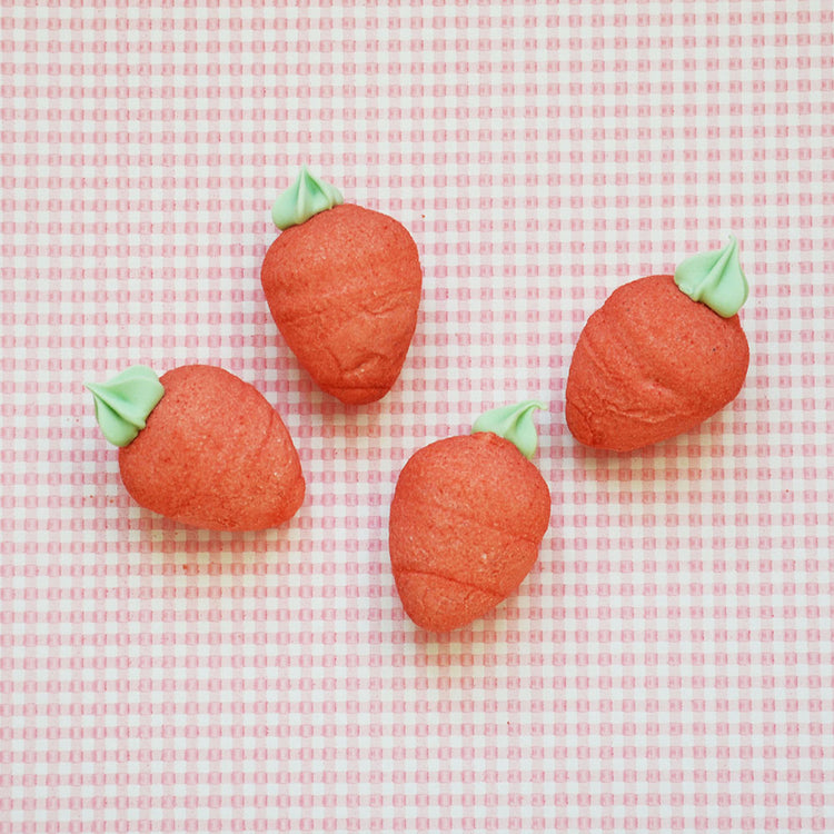 Bonbons fraises en guimauve pour anniversaire enfant ou candy bar mariage