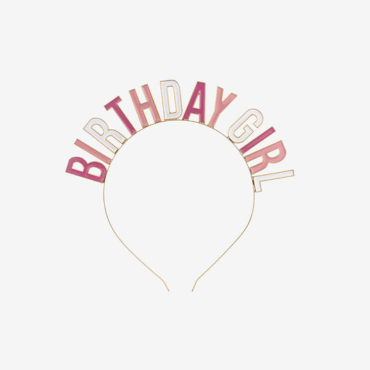 Birthday costume accessory: birthday girl headband