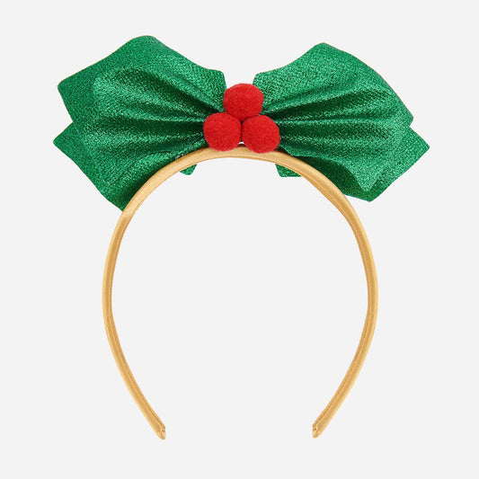 Accessory for childhood disguise: Christmas holly headband
