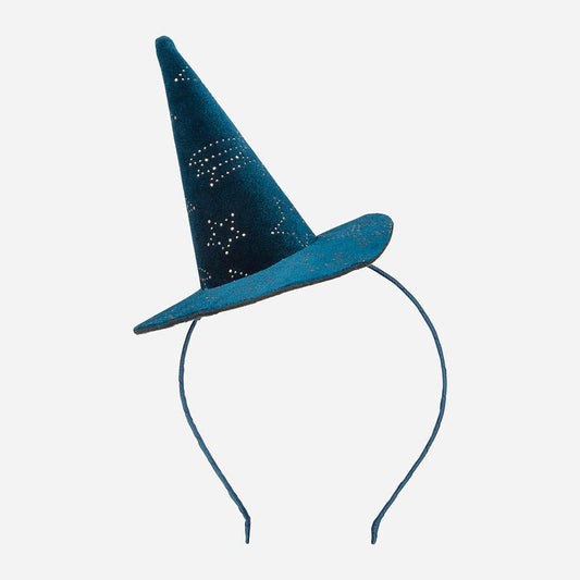 Idea de accesorio de disfraz infantil de Halloween: diadema de mago