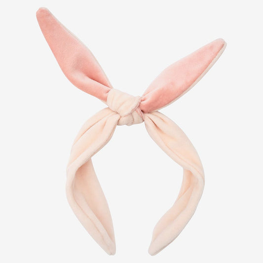 Accessorio per costume da bambino: cerchietto con orecchie di coniglio rosa