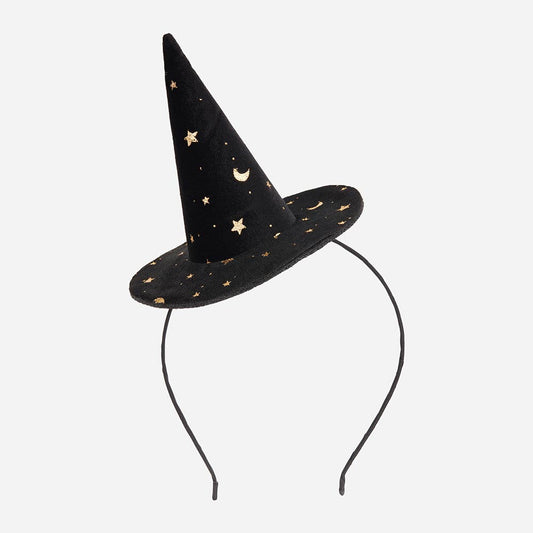 Idea original de disfraz infantil de Halloween: diadema de mago