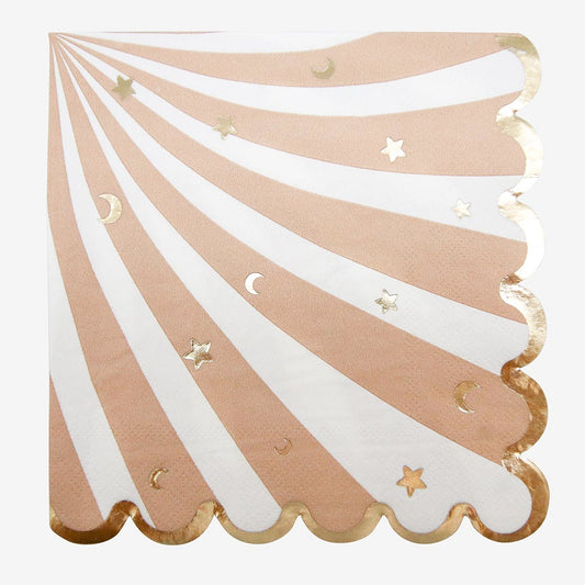 16 sweet baby napkins for baby shower decoration or gender reveal