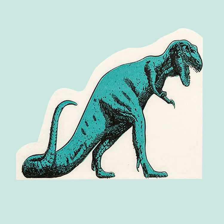 8 invitations anniversaire - Dinosaure - Happy Family
