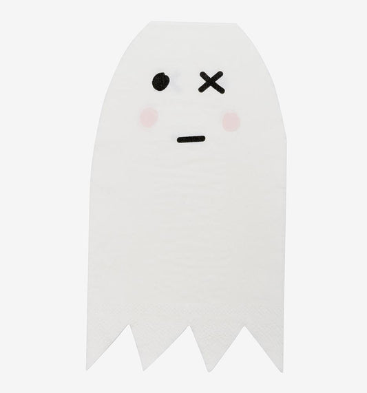 Decoración infantil de halloween: toalla con forma de fantasma