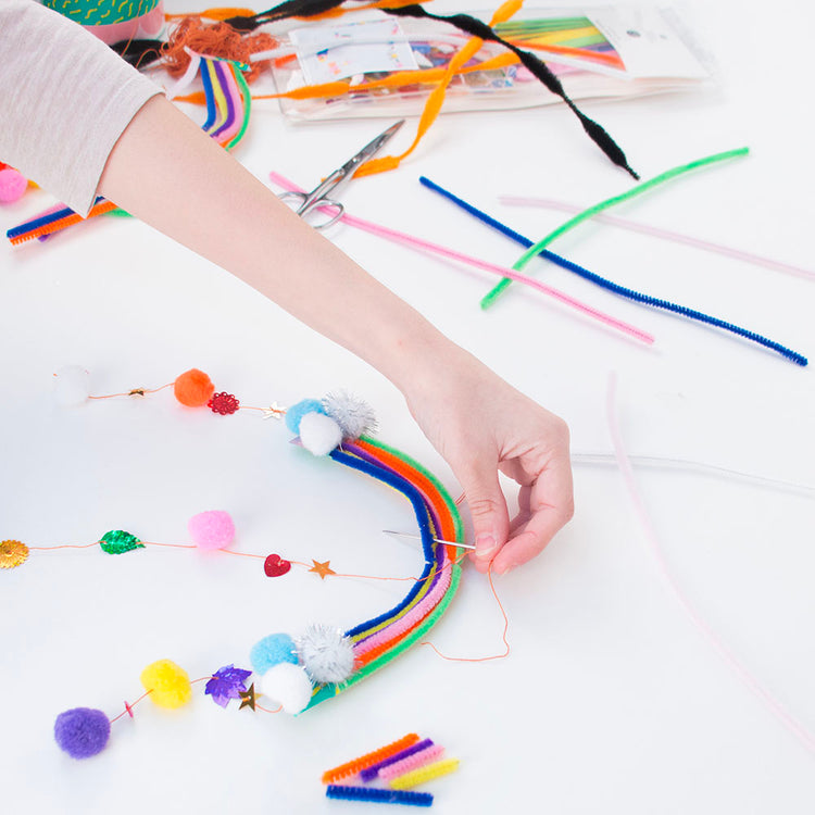 Kit loisir créatif multicolore pour super atelier enfant
