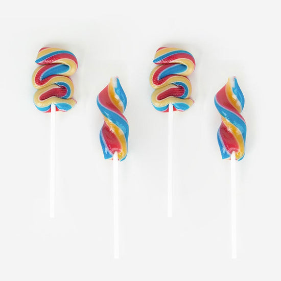 Idee bonbons à mettre pour un candy bar : sucette twisty pop