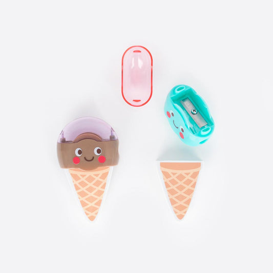 Sacapuntas helado: pequeña bolsita sorpresa para regalar en cumpleaños infantiles