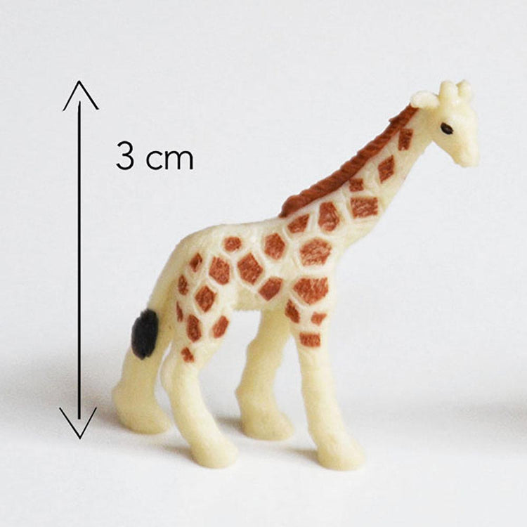 Regalos de invitados de cumpleaños para piñata de safari: figura de mini jirafa