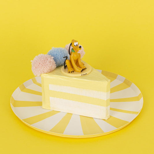 Decoration for a child's birthday cake: Pluto disney figurine